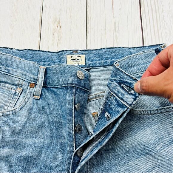 🇺🇸Citizens of Humanity Liya High Rise Classic Fit Crop Jeans - Picture 7 of 14